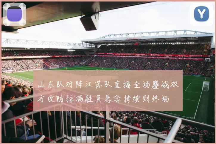 山东队对阵江苏队直播全场鏖战双方攻防拉满胜负悬念持续到终场